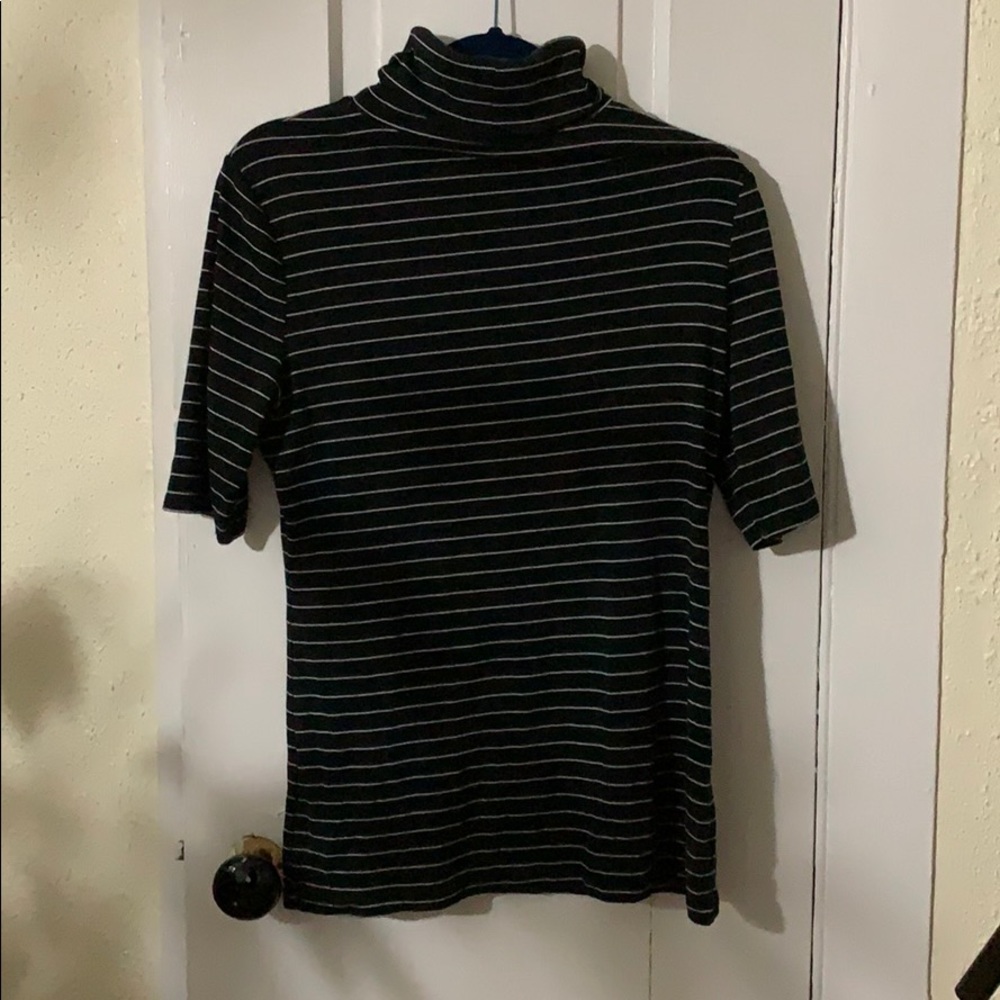 3/4 Length Sleeve Turtle Neck